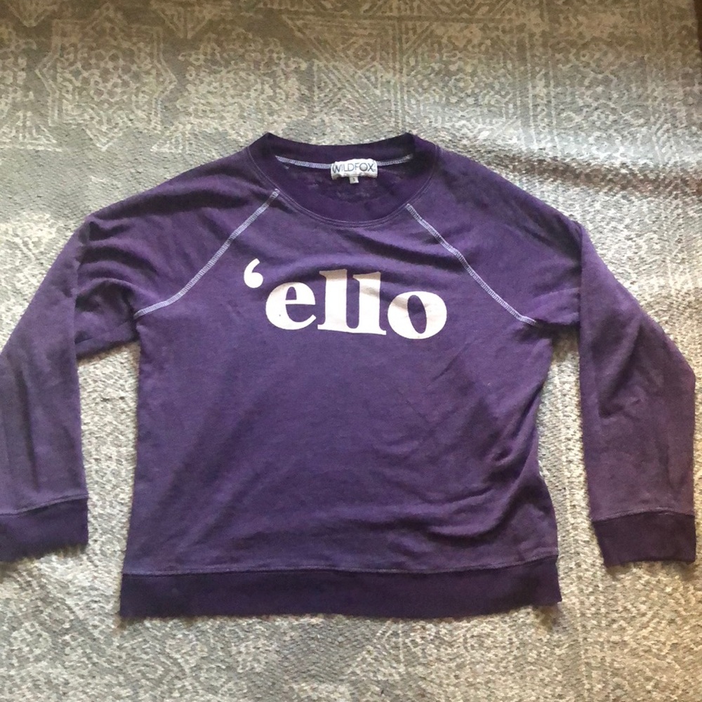 ‘Elo Wildfox crewneck